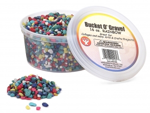 Bucket O' Gravel - 16oz. Rainbow